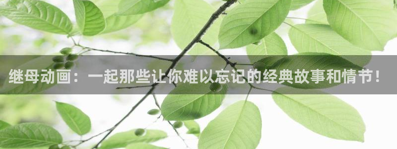 91动漫78：继母动画：一起那些让你难以忘记的经典故事和情节！
